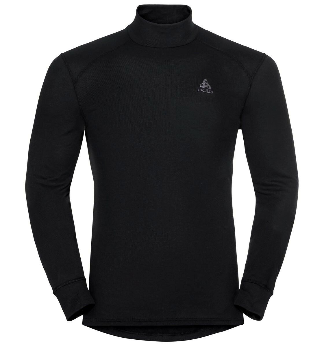 ODLO M BL TOP Turtle neck l/s ACTIVE WARM ECO Zwart L - 7613361796883