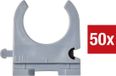 TRU COMPONENTS TC-9859372 Quick-klem EN16 16 mm Grijs 50 stuk(s)