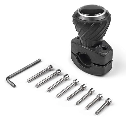Deluxe-stuurwiel, Deluxe Steering Wheel Power Handle Spinner Knob - Universele Steering Wheel Fit voor Cars, Trucks, Tractors, Motors, Forklifts enz