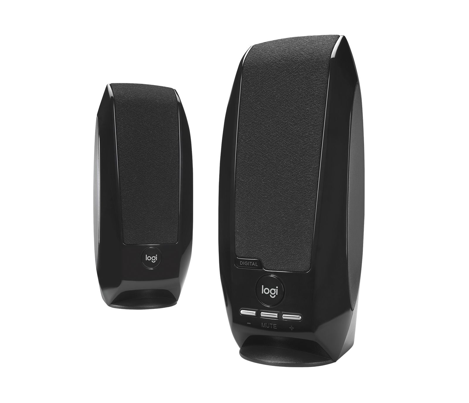 Logitech S150 - 2.0 PC Speakers - Black - Wired