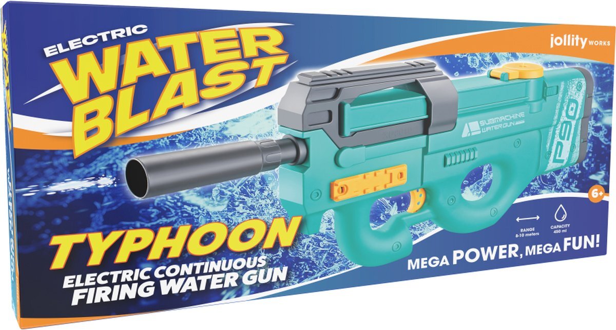 WaterBlast Elektrisch Watergeweer Typhoon