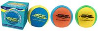 WDK Partner Balle rebondissante 5,6 cm bleu, jaune, orange