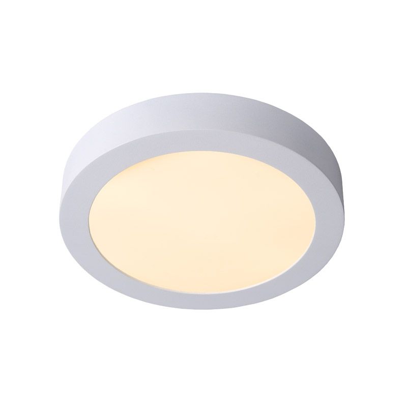 Lucide Brice-LED Plafondlamp - Wit - Ø24cm