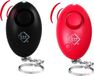 kh-security Sleutelalarm met LED voor zelfverdediging - Roze