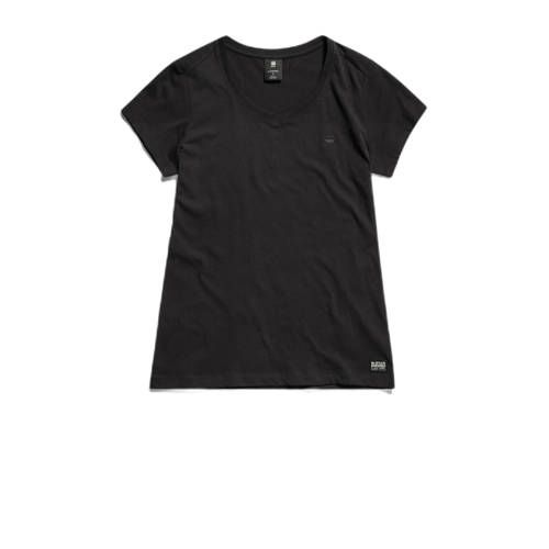 G-Star RAW Eyben T-shirt - Zwart - Biologisch Katoen