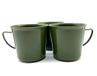Mok Kinderbeker 180 ml 3 stuks set plastic bekers plastic beker olijf
