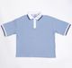 Poloshirt voor meisjes met korte mouwen - Blauw - Maat 122