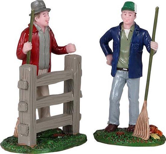 Lemax Friendly Neighbors, Set Of 2