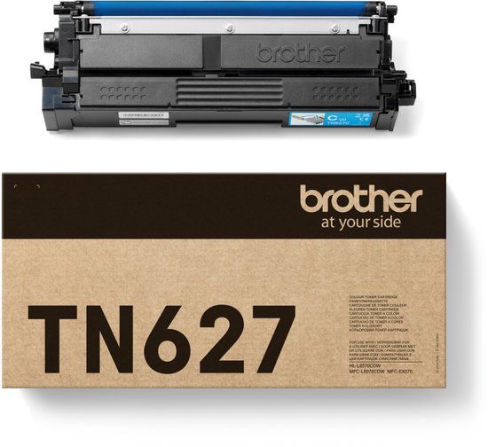 Brother TN-627C tonercartridge Cyaan