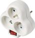 Erard DOMINO 3X16A TRIANGLE + INTERRUPTEUR EN BLISTER 728360