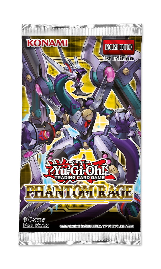 Konami Yu-Gi-Oh! Phantom Rage Boosterpack
