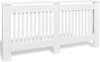 vidaXL Radiatorombouw wit MDF 172 cm