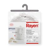 Rayen Wasknijpertas, waterdicht en robuust, premium serie, bevat 150 wasknijpers, met koord en klittenbandsluiting voor het vastzetten van de sluiting, afmetingen 18 x 15 cm