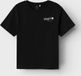 Name It T-shirt Napalle Zwart Backprint Maat 122/128