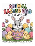 Animal Easter Egg Coloring Book
