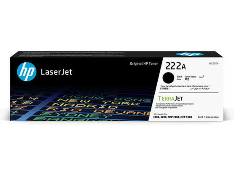 HP 222A (W2220A) toner zwart (origineel)