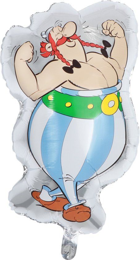 Obelix CHAKS Obelix Asterix Aluminium Ballon 81 cm