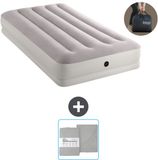 Intex Luchtbed - 1-Persoons - 99 x 191 x 30 cm - Grijs