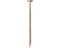 Woodies Ultimate Shield Vis à tête plate pour extérieur - Tête plate Torx 30 - 6 x 200mm/80 - Filetage partiel (50 pièces)