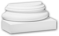 Profhome Decor Profhome Halve zuilen voetstuk 117700 Zuil Sierelement