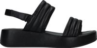 Mexx Noë Sandalen Plat - Zwart - Maat 41