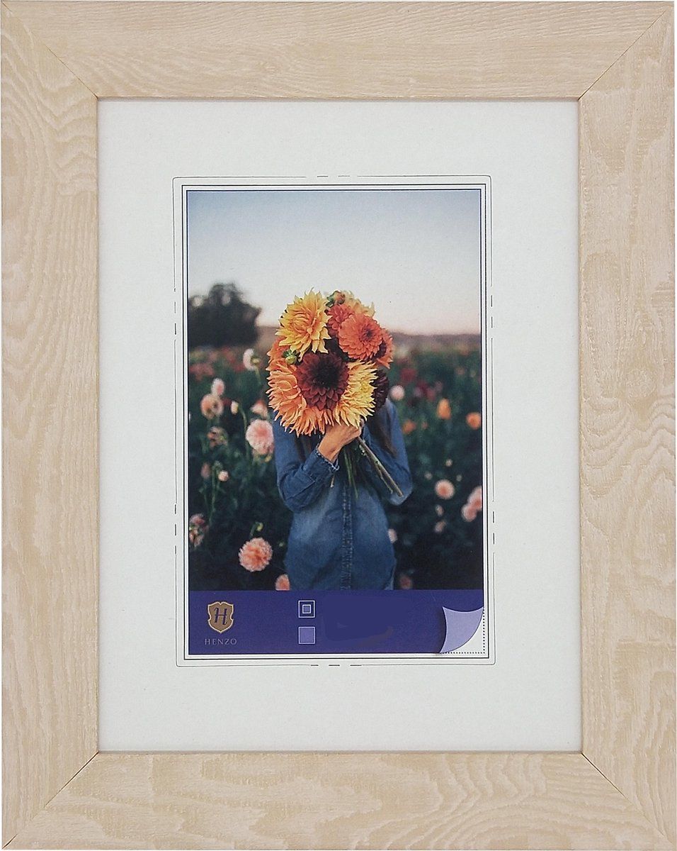 Henzo Frame Dahlia 10x15 wit - 8711229826211