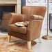 LOBERON Fauteuil Bartley bruin