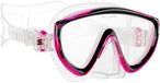 Jongensmasker Salvimar Ray Duikmasker Transparant, Zwart, Roze