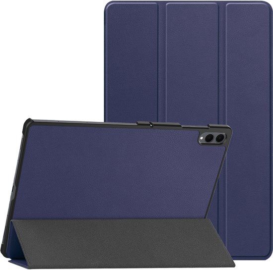 imoshion Tablet Hoes - Geschikt voor Samsung Galaxy Tab S11 Ultra - Trifold Bookcase - Donkerblauw