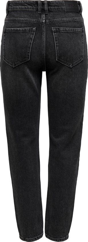 ONLY ONLEMILY HW STR ANK DNM NAS997 Women's Jeans - Size W25 X L30 - Black Denim
