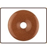 Ruben Robijn Donut 4 cm goldfluss 1ST