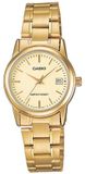 Casio LTP-V002G-9A Montre Femme Analogique Or Acier