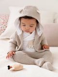 Vertbaudet 3-delige baby set - vestje, broekje, body