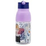 Frozen Stor Frozen waterfles voor kinderen, dubbele opening, met rietje, 420 ml