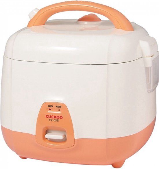 Cuckoo CR-0331 Rijstkoker Wit, Oranje