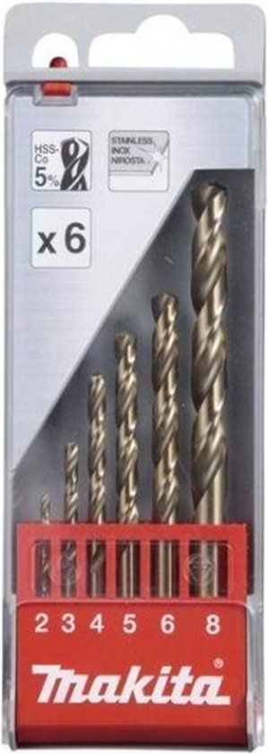 Makita Metaalborenset 6-delig D-57168