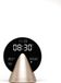Lexon Conic Horloge goud