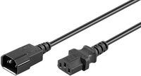 Microconnect PE040615 elektriciteitssnoer Zwart 1,5 m C13 stekker C14 stekker