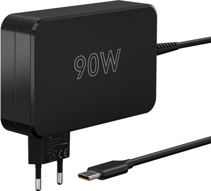 Goobay 90W USB-C Laptop Charger - Power Delivery - Black