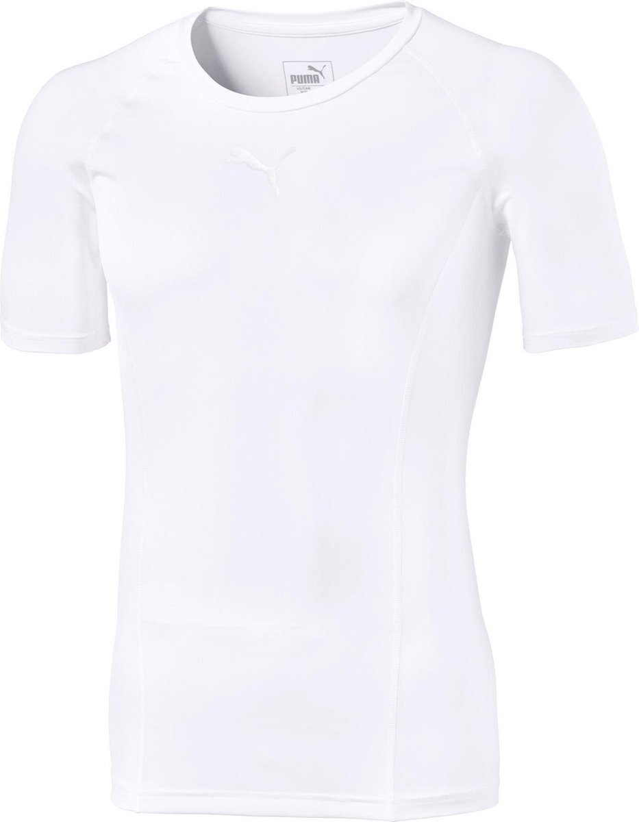 PUMA Sportshirt - Maat M - Mannen - wit