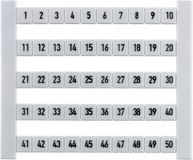 Weidmüller Marqueur de borne DEK 5 FWZ 41-50 523060041-50 50 pièce(s)