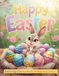Happy Easter Coloring Book