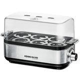 Rommelsbacher ER 600 Eierkoker - 6 Eieren - 400W - RVS/Transparant