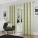 Enhanced Living Goodwood Groene Thermische Blokkering Gordijnen met Ringen - 229 x 183cm