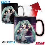Hatsune Miku Mug Heat Change - 460 ml - Keramiek - Meerkleurig