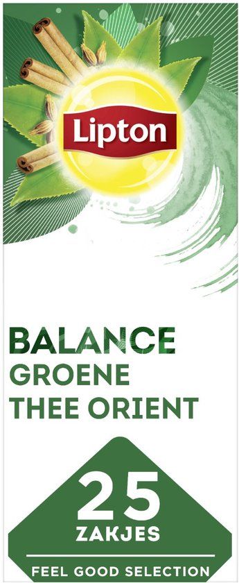 Lipton Balance Green Tea Orient - 25 x 1.5g - Pak a 25 stuks