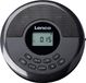 LENCO CD-340BK - Draagbare CD-/MP3-speler met Bluetooth en ingebouwde speakers - Zwart