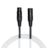 Cascha Standaard Line Microfoonkabel (XLR), Wit, 9m