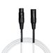 Cascha Standaard Line Microfoonkabel (XLR), Wit, 9m