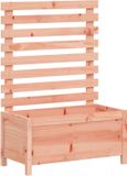 vidaXL Plantenbak met rek 79x39,5x114 cm massief douglashout